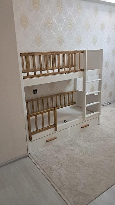 Кровати из чистого качественного дерева ручная аккуратная работа — 2