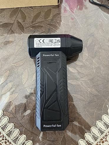 Yüksək sürətli turbo ventilyator – əl üçün portativ model