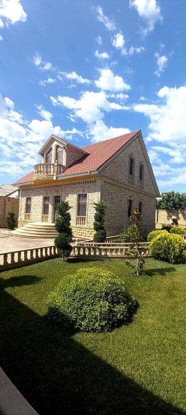 binə atçılıq həyət evləri: Binə 5 otaqlı, 200 kv. m, Kredit yoxdur, Yeni təmirli — 1