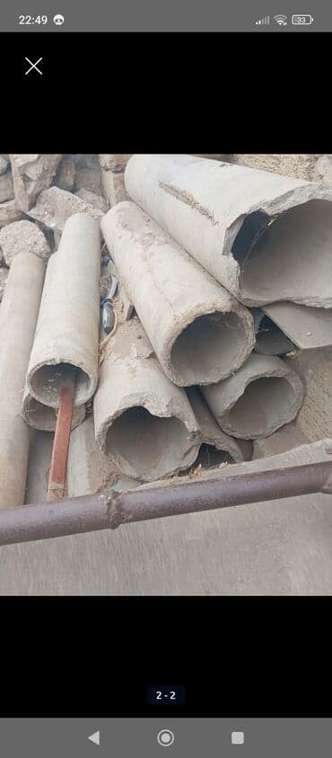 turba satışı: Beton boru — 2