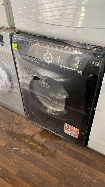 Soyuducu Paltaryuyan televizor vitrinlerin satış mərkəzi: Paltaryuyan maşın Hotpoint Ariston, 8 kq, Avtomat, Qurutmasız