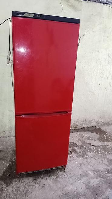 cinar soyuducuları: 2 qapılı Stinol Soyuducu Satılır, rəng - Qırmızı — 1