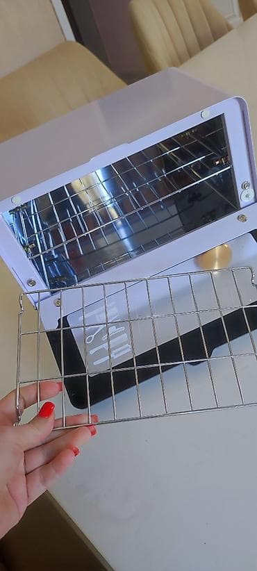 qayçı: UV sterilizator şkaf – manikür, bərbər və kosmetologiya alətləri üçün — 3
