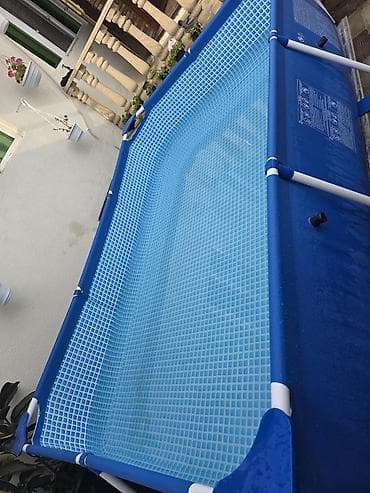 3m маска: Hovuz satılır ! 3m×2m×75sm Hovuz satılır az işlənib hec problemi — 8