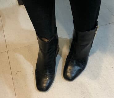 brend qadin ayaqqabilari: Ölçü: 37, rəng - Qara, İşlənmiş — 2