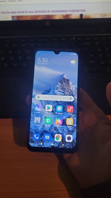 redmi 12 plus: Redmi Note 8, 64 GB, rəng - Qara, Barmaq izi — 2