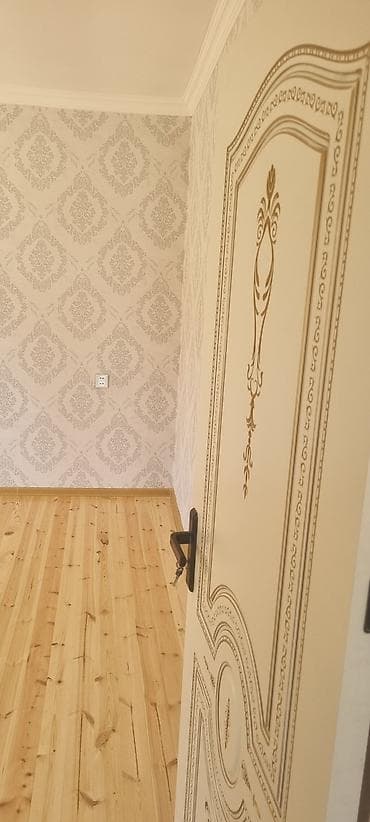 Yeni tikilen temirli 3 otagli heyet evi, Hokmeli-Qobu yolunda