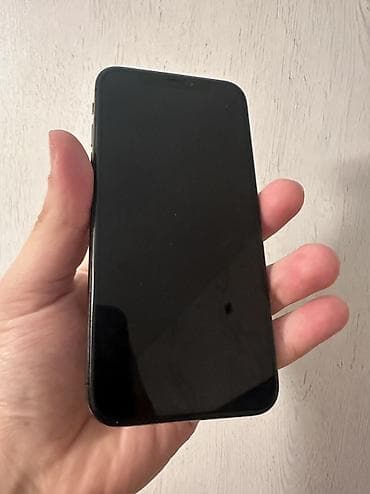 iphone 11 satış: IPhone X, 64 GB, Qara — 7