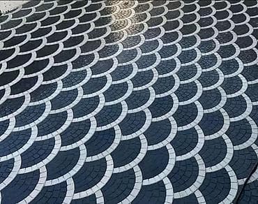 ev temiri kreditle: Tamet (bardür və dekorativ daş) döşəmə xidməti - Həyət, giriş, qaraj — 6