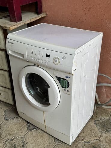 запчасти для стиральных машин рядом: Стиральная машина Samsung, 5 кг, Б/у, Автомат — 1