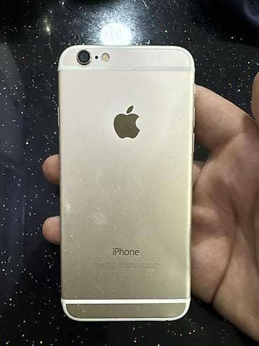 iphone ucuz telefonlar: IPhone 6, Qızılı, Barmaq izi — 1