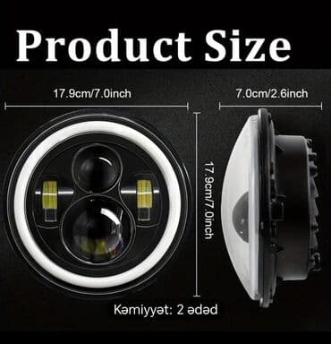 ravon r3 fara: Komplekt, Yaxın və uzaq vuran işıqlar Jeep, Analoq, Çin, Yeni — 7