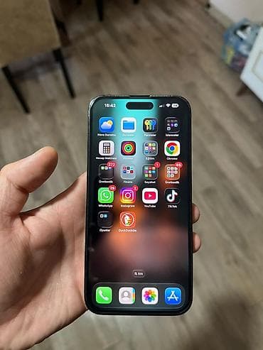 iphon 6 plus: IPhone 14 Pro Max, 128 GB, Matte Space Gray, Simsiz şarj, Face ID — 1