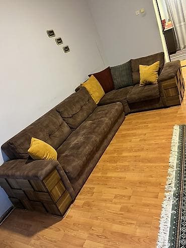 uqlavoy divan sekilleri: Künc divan, Vеlur parça — 2