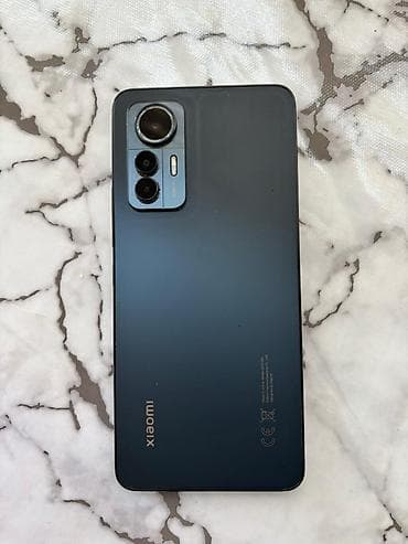 android maqnitafon: Xiaomi 12 Lite, 256 GB, rəng - Qara, 
 İki sim kartlı — 6