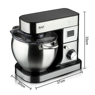 mini ventilyator: RAF Stand Mixer R6603 – stasionar mətbəx mikseri - Həcm: 12 litr — 2