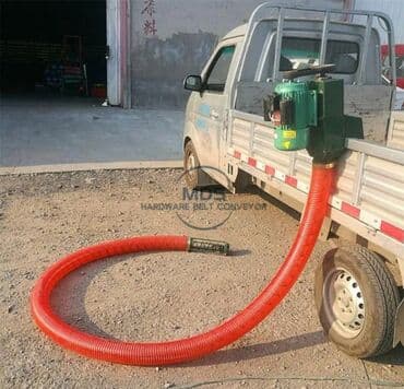 Bıcaq itiləyicilər: Buğdanın konveyer edilməsi ücün motorlu sovurucu — 4