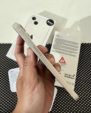 gəncə iphone: IPhone 13, 128 GB, Ağ, Zəmanət, Simsiz şarj, Face ID — 7