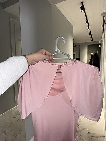 hamile don: Məhsul: Pudur çəhrayı rəngdə qadın donu - Model: Asimmetrik kəsimli — 3