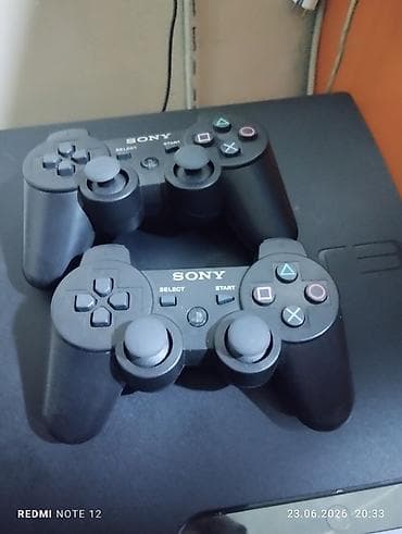 redmi note 15c: Sony PlayStation 3 (PS3) oyun konsolu dəsti - Model: Sony PlayStation — 1