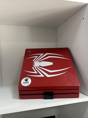 sony erikson: Playstation 4 Pro Spider-Man Edition Prosivka🔥 1TB Yaddaş✅ 15-17 ədəd — 1