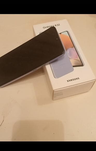 samsung galaxy s: Samsung Galaxy A32, 64 GB, rəng - Bənövşəyi, Face ID — 1