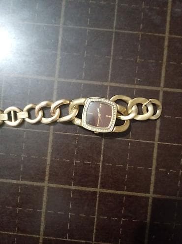 rado jubile saat: Qızılı rəngdə zəncir-qolbaq tipli qadın saatı - Korpus: kvadrat-oval — 2