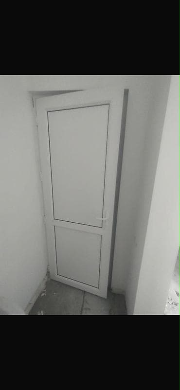 Plastik qapi 205/80sm 70azn Ehmedli 1774 leli PVC qapı – ağ rəng -