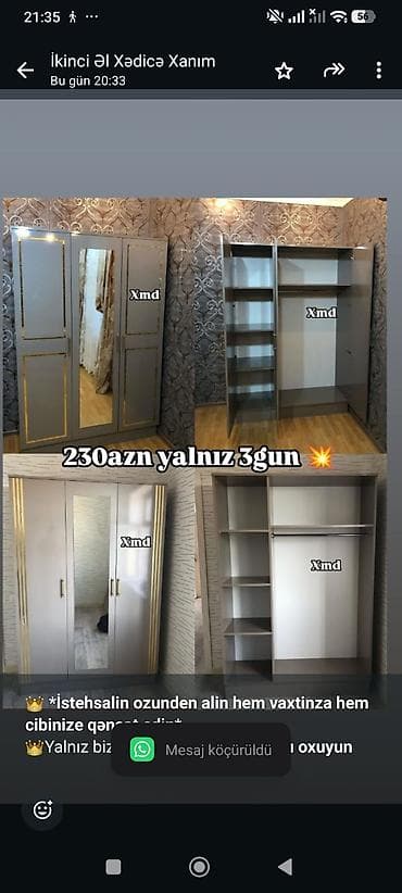 Ofis dolabları: 👑 **İstehsalin ozunden alin hem vaxtinza hem cibinize qənaət edin** — 1