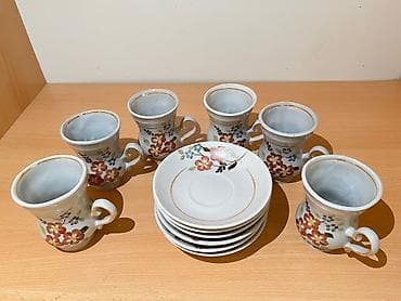 çay servis: Çay dəsti, rəng - Ağ, Keramika, 6 nəfərlik — 3