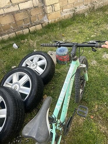 format velosiped: Lada Sport dağ velosipedi - Rəng: açıq yaşıl - Çərçivə: Lada Sport — 1