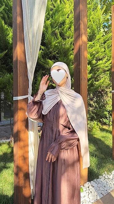 Женская одежда: Zərif ipək don önü düyməli içi astarlı, arxadan iplə baglamalı 1 defe — 2