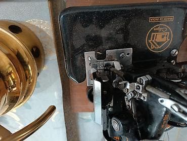 ev masin: Sənaye tipli overlok tikiş maşını – “Usha” (Made in India) - Güclü — 1