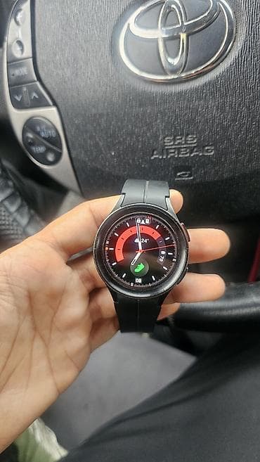 notebook bluetooth: Ünvan Gəncə ş. Samsung Galaxy Watch 5Pro(qara rəng, dairəvi ekran) — 2