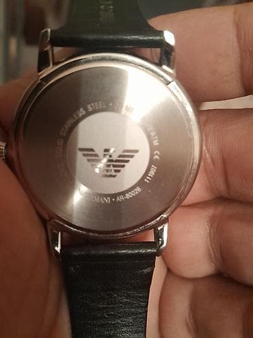 Qol saatı, Emporio Armani, rəng - Qara