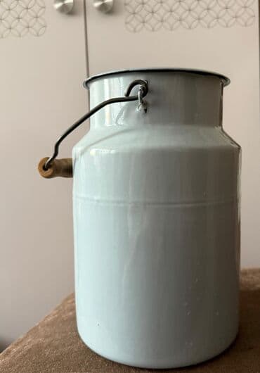 алюминиевые бочки для молока: Emallı süd qabı (metal vedrə tipli) - Material: qalın metal, daxili — 1