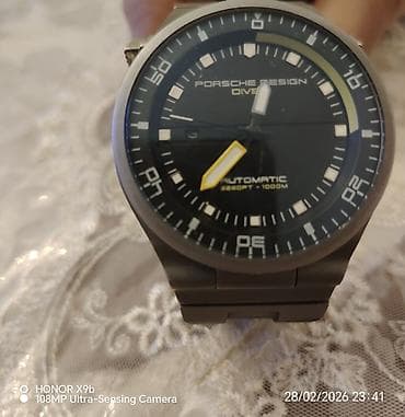 Zərgərlik əşyaları: İşlənmiş, Qol saatı, rəng - Qara — 1