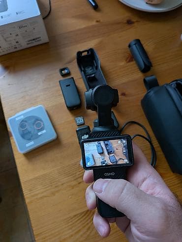 DJI Osmo Pocket 3 seti - Kompakt 3-oxlu stabilizasiya olunan kamera — 1