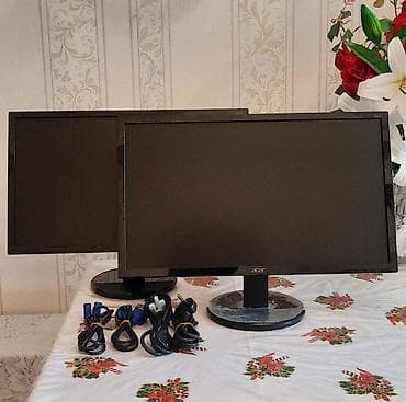 Acer 24 inch Monitor Əla görüntü, geniş ekran, nazik çərçivə. Tam