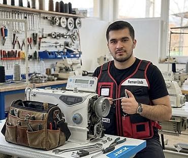 Tikiş maşınlarının təmiri xidməti - Sənaye və məişət tikiş