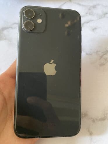 IPhone 11, 64 GB, Qara, Face ID