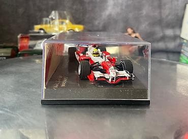 CD, DVD disklər və kassetlər: Коллекционная модель Panasonic Toyota Racing TF106 Showcar 2006 Pilot — 3