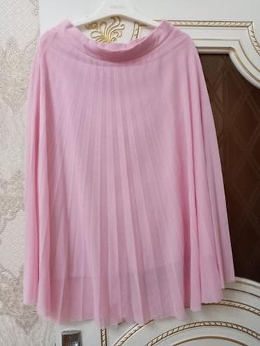 beli: Məhsul: Bershka pliseli ətək - Rəng: Açıq çəhrayı (pastel ton) - — 1