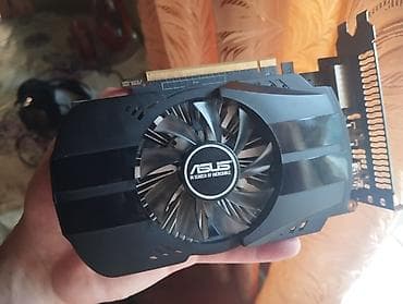 Videokart Asus GeForce GTX 1050, < 4 GB, İşlənmiş