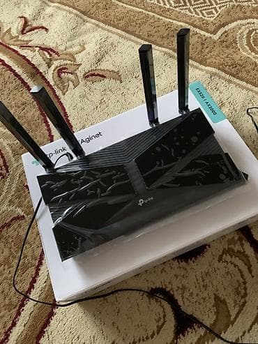 2.el netbook: TP-Link Aginet EX520 (AX3000) – Dual Band Wi‑Fi 6 router
Təzədi — 1