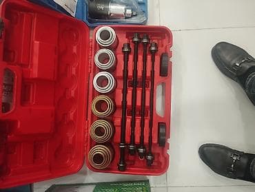 Universal rulman və kaset tipli ox/nağara (hub) presləmə çəkic dəsti