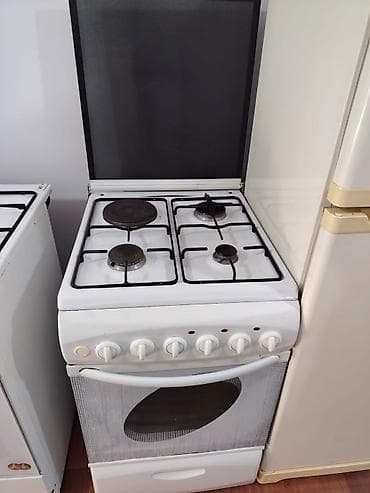 soba peci: Qaz plitəsi Ayrıca dayanan, 4 gözlü, İşlənmiş — 3
