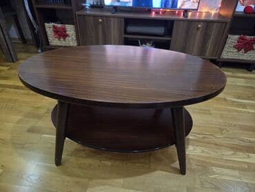 столы стулья: Для гостиной, Б/у, Нераскладной, Овальный стол, 6 стульев — 1