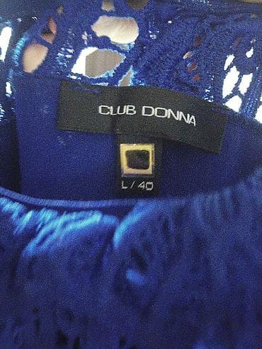 prakata donlar: Zərif axşam donu – kobalt mavi rəng. - Model: balıq kəsim, alt hissədə — 6