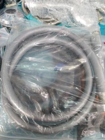 düş: El duşu dəsti - Esnek duş şlanqı: uzun, yumşaq və çevik materialdan — 1